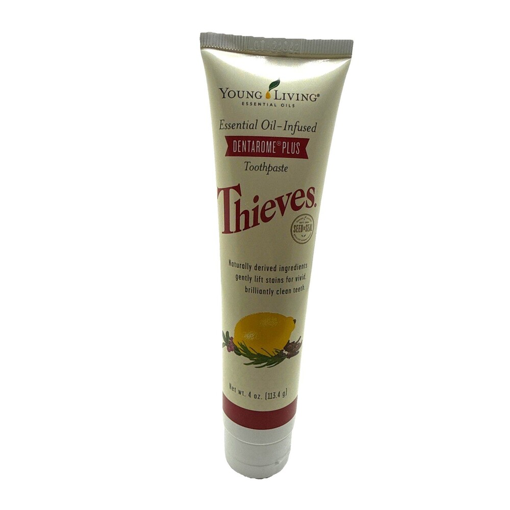 Young Living Thieves Aromabright Toothpaste 4oz New Sealed Natural Essential Oil
